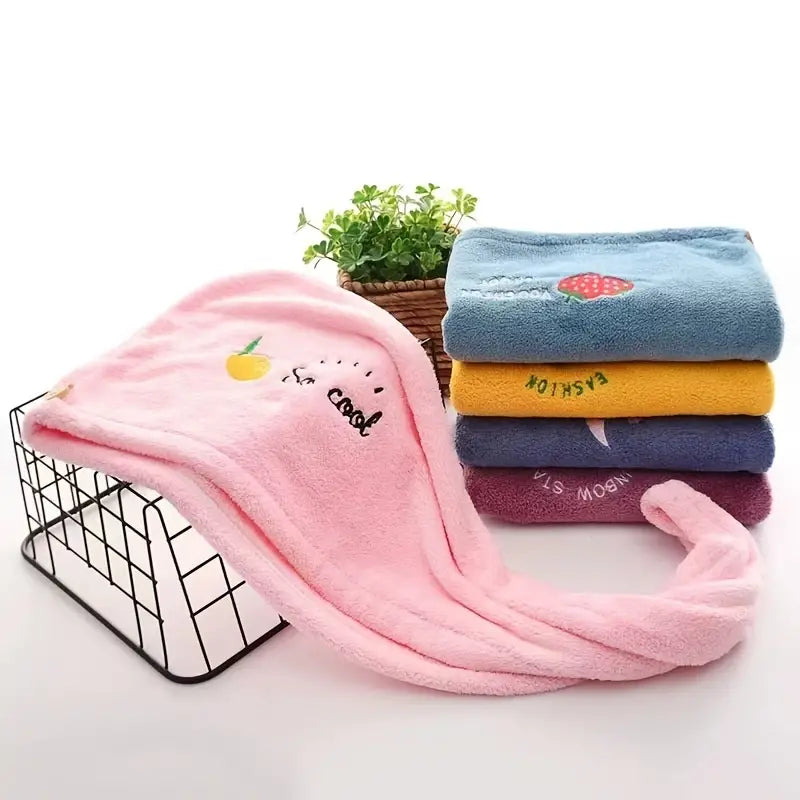 Magic Microfiber Shower Cap Towel for Quick Drying Hair