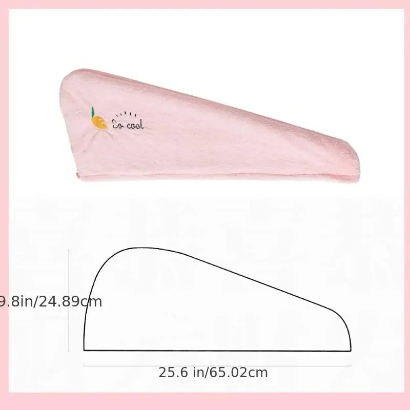 Magic Microfiber Shower Cap Towel for Quick Drying Hair