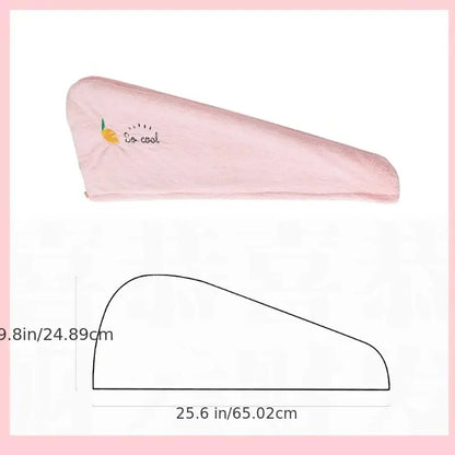 Magic Microfiber Shower Cap Towel for Quick Drying Hair