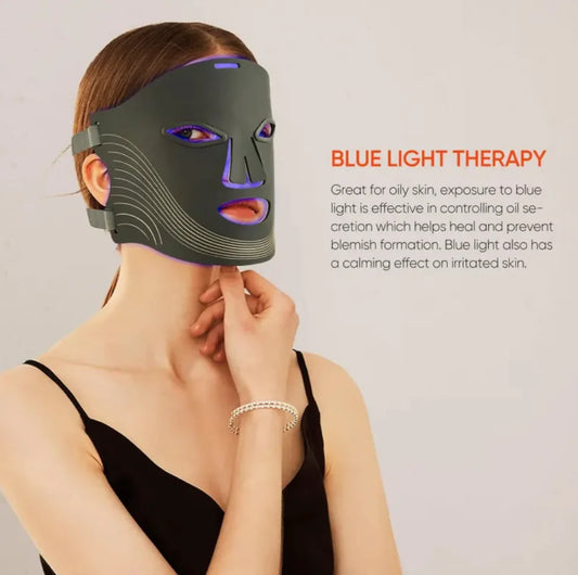 7-Color Wireless LED Therapy Face Mask